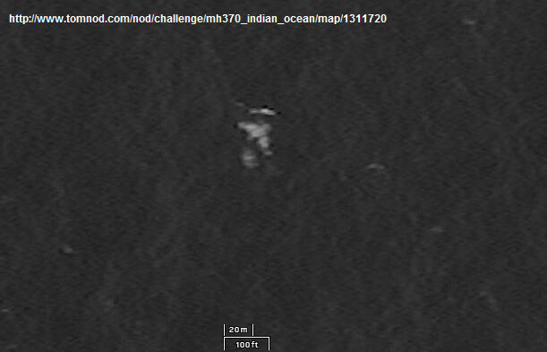 mh370 tail tomnod