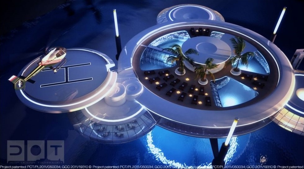 underwater hotel design