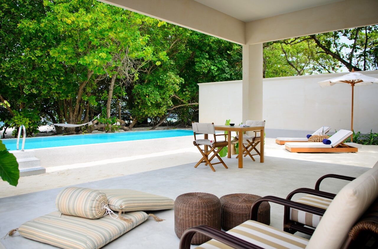 amilla fushi Beach Pool Villa