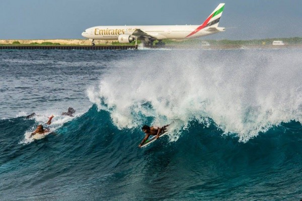 surf point with Emirates airline