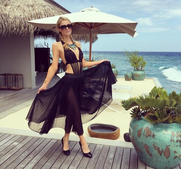 paris hilton maldives