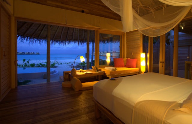 two bedroom lagoon beach villa with pool