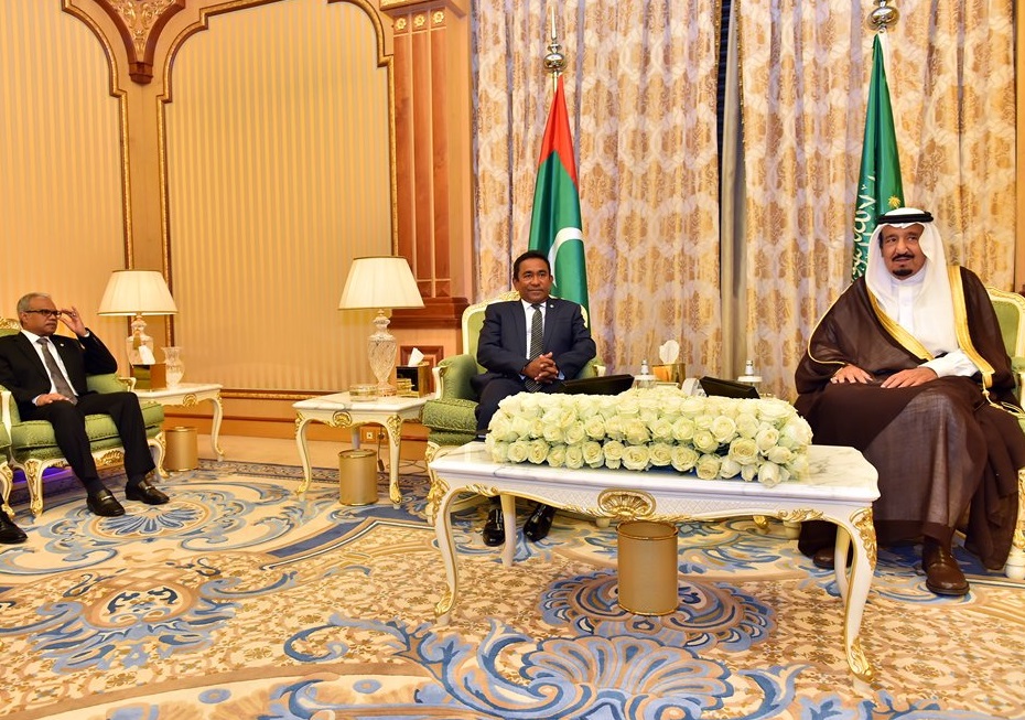 president yameen with saudi king