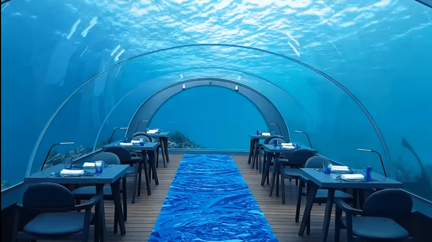 underwater restaurant