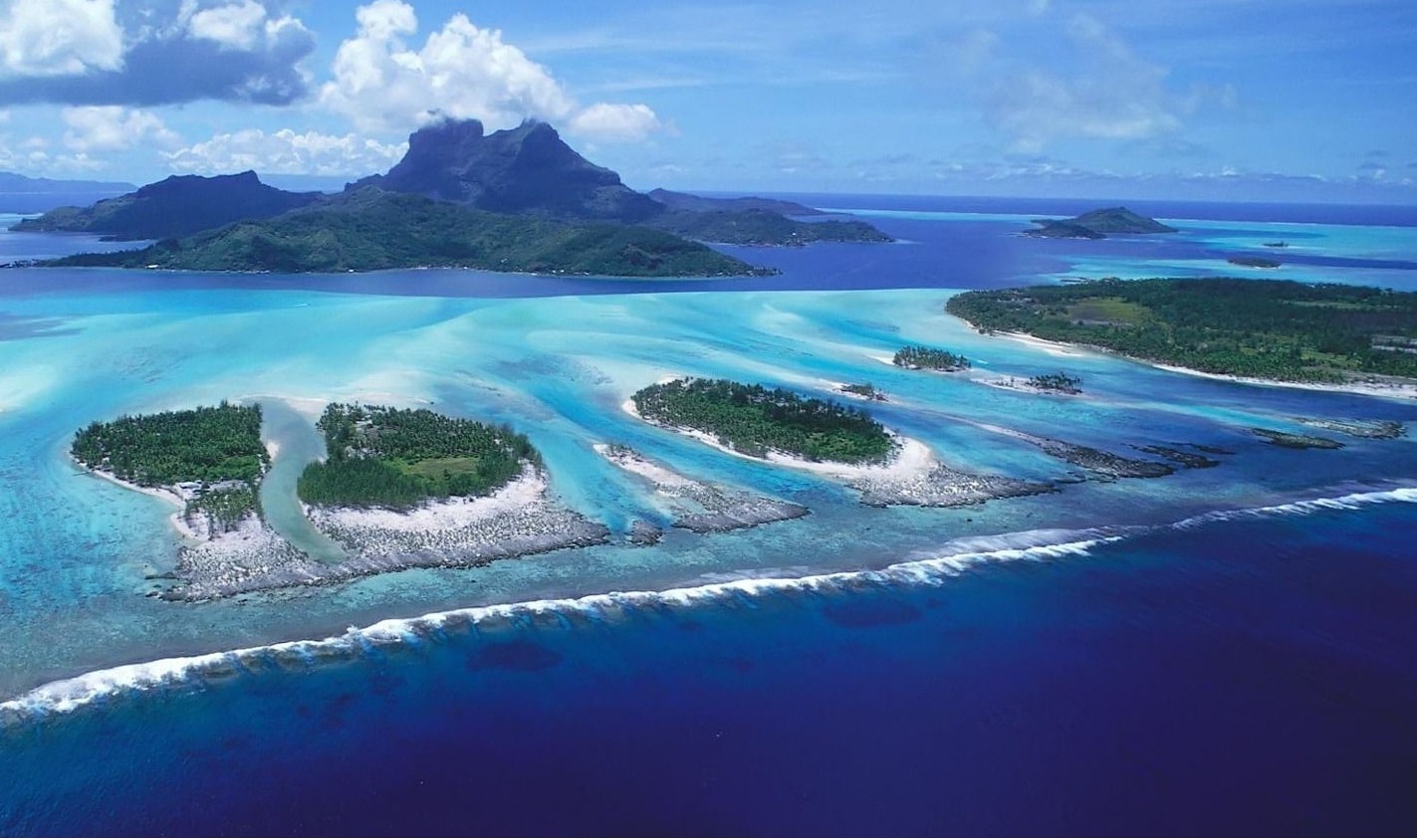 fiji islands aerial view