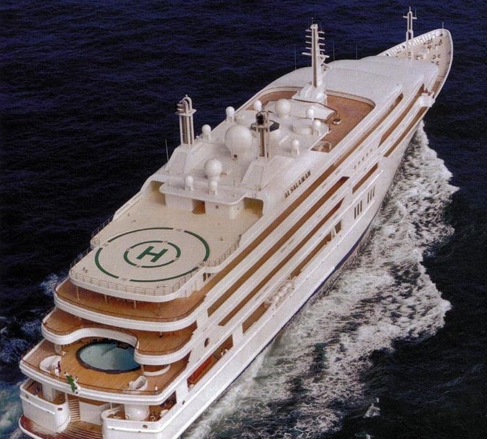 biggest yacht saudi