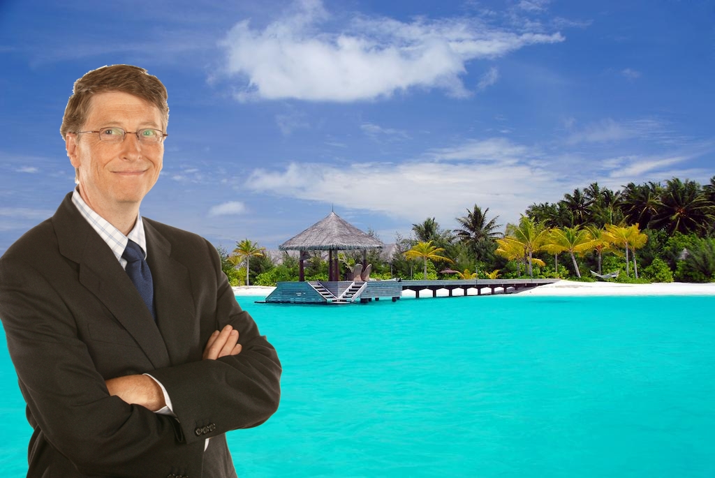 bill gates maldives