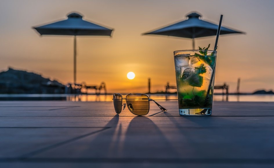 mohito sunset