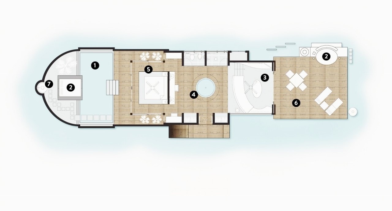 coco bodu hithi island villa floor plan