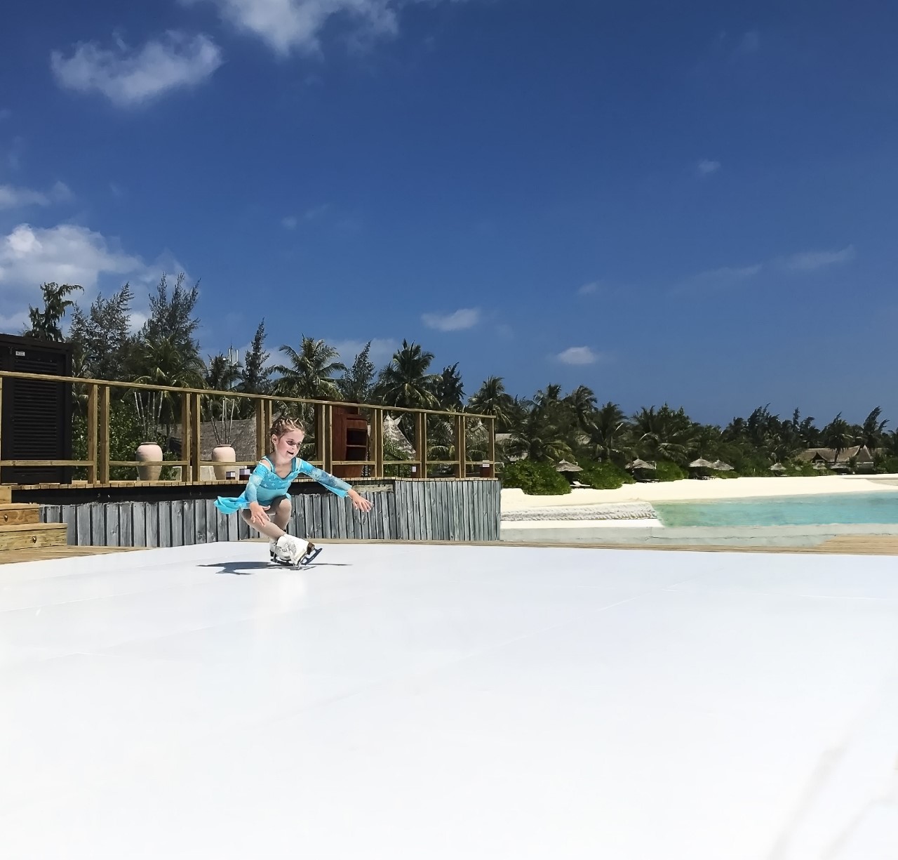 ice rink maldives