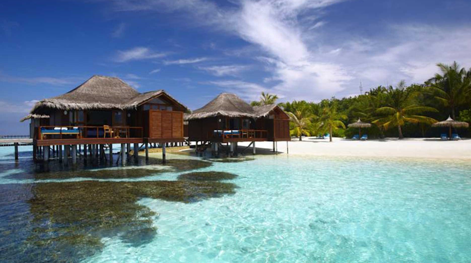 Exquisite Over Water Bungalows at Anantara Veli Maldives Resort