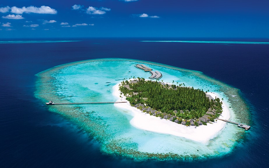 baglioni maldives aerial view