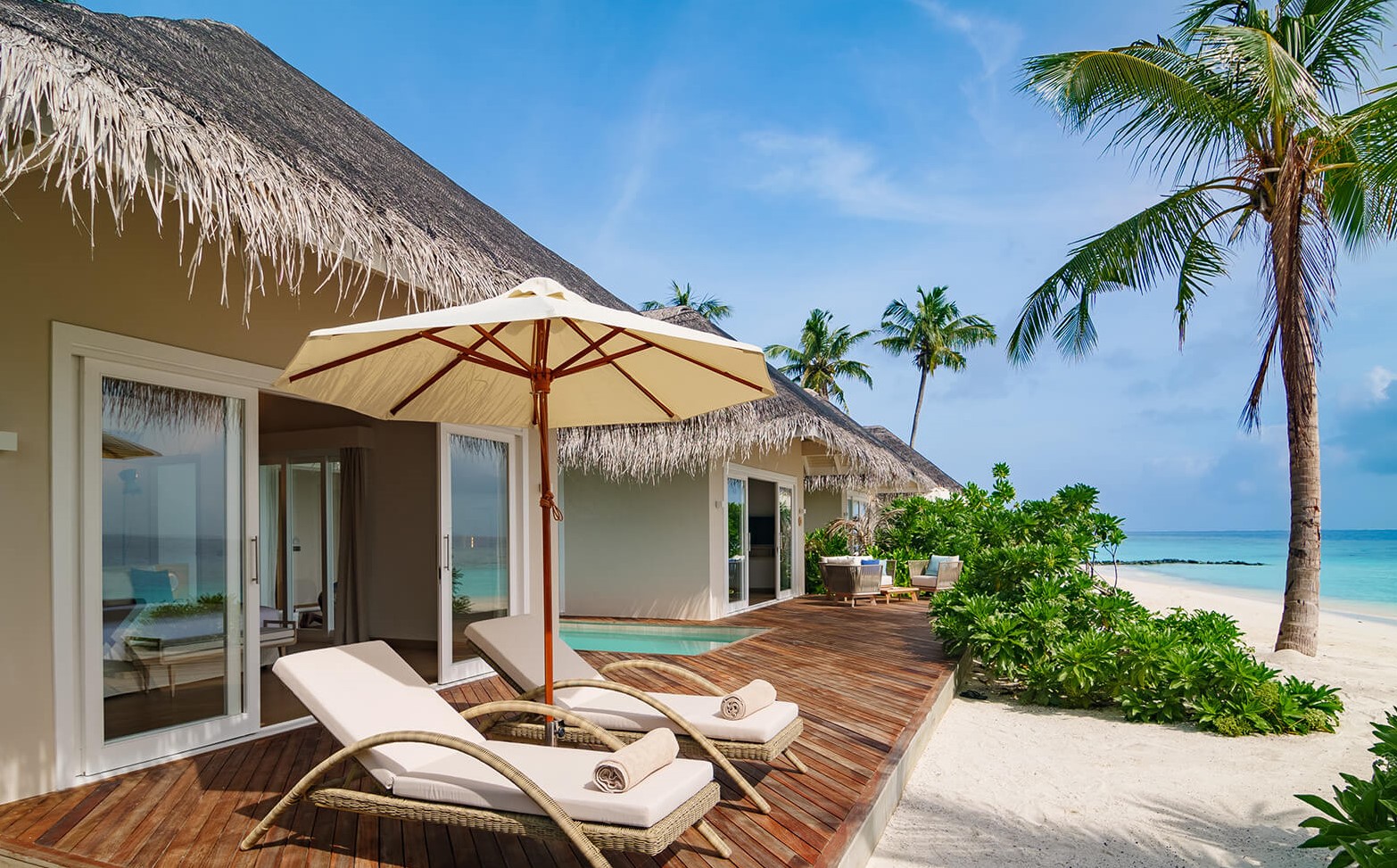 pool suite beach villa