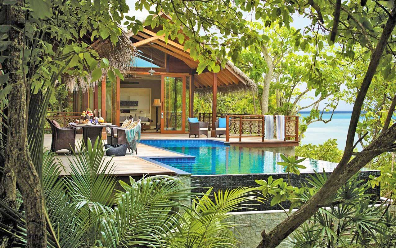 Amazing Tree House Villa At Shangrila Maldives.