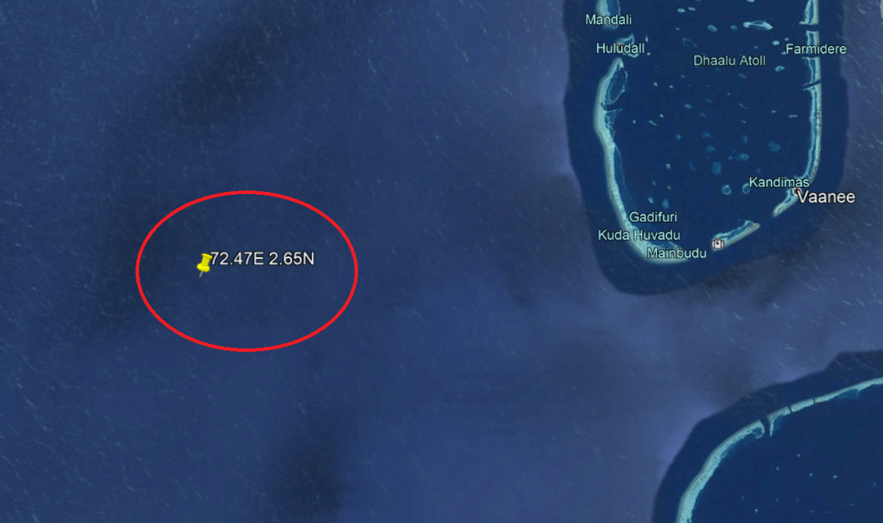 chinese rocket location