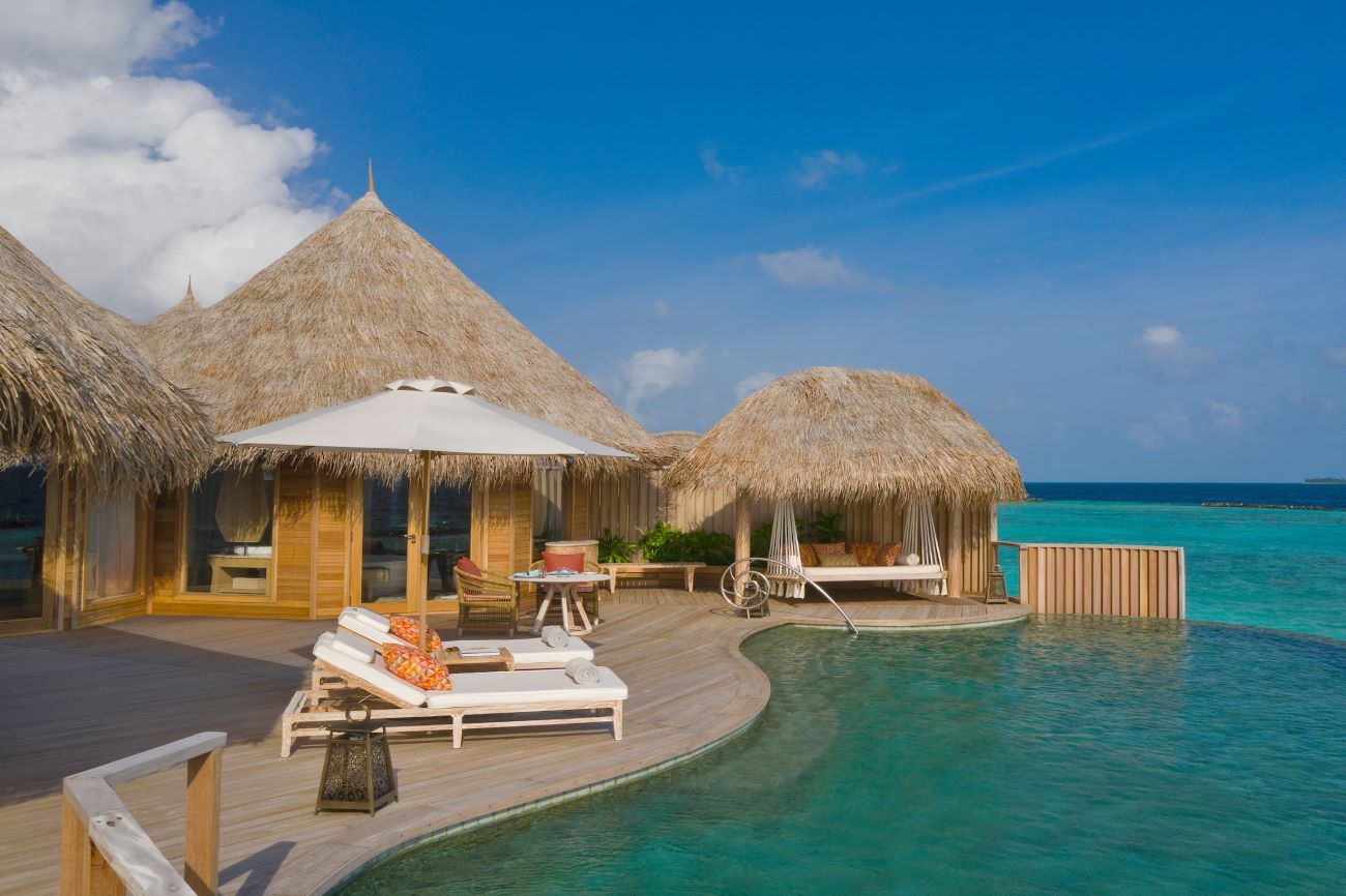 Maldives Private Villas By The Beach Or Over Water